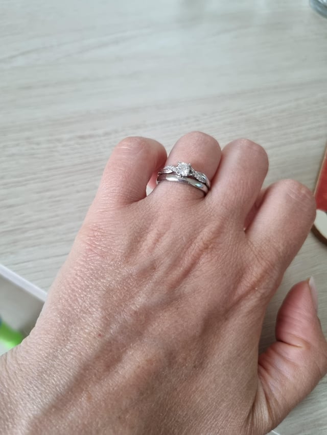 如何佩戴订婚戒指