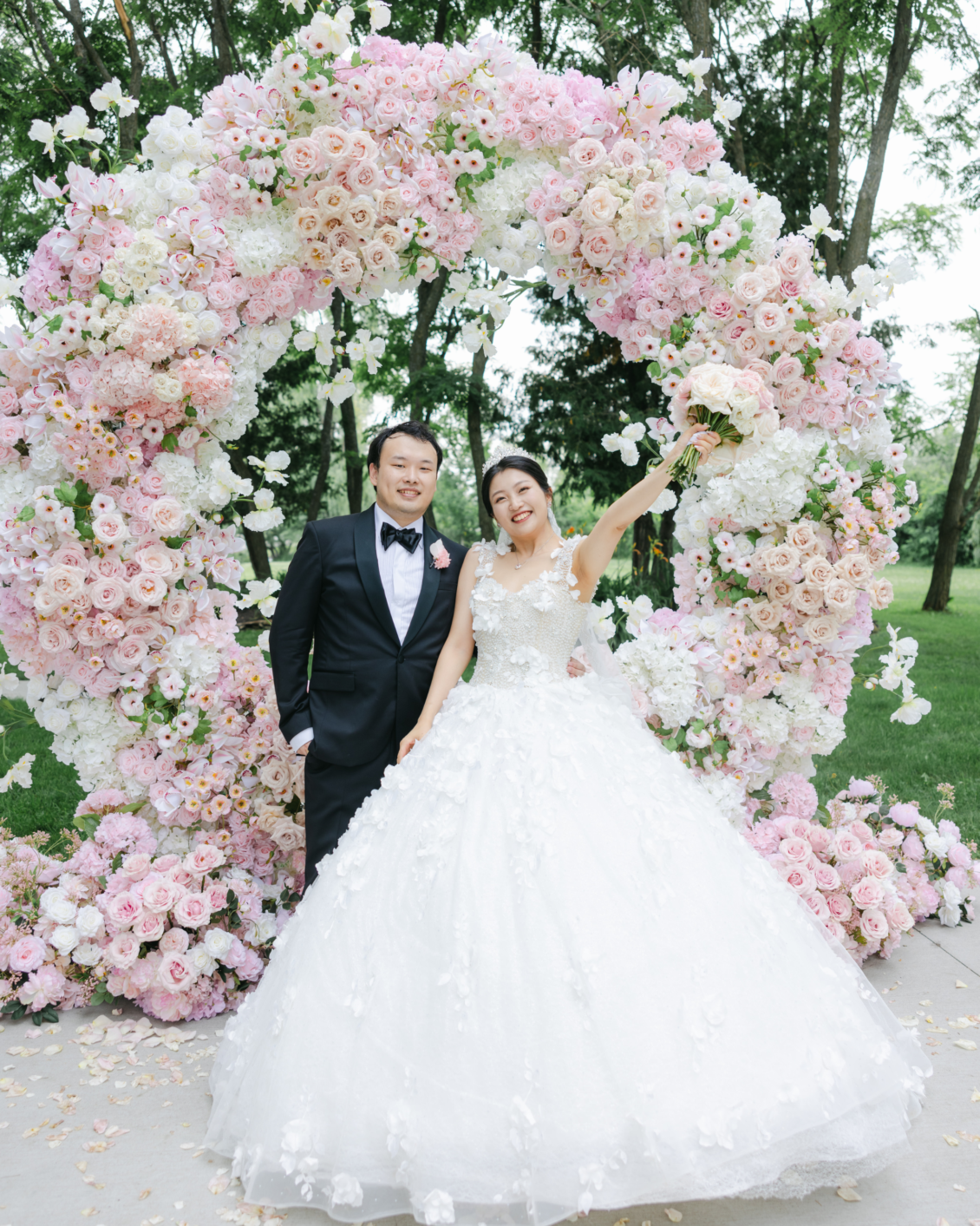 Stonefield Estates 的粉色童话婚礼 ~ WedLuxe Media