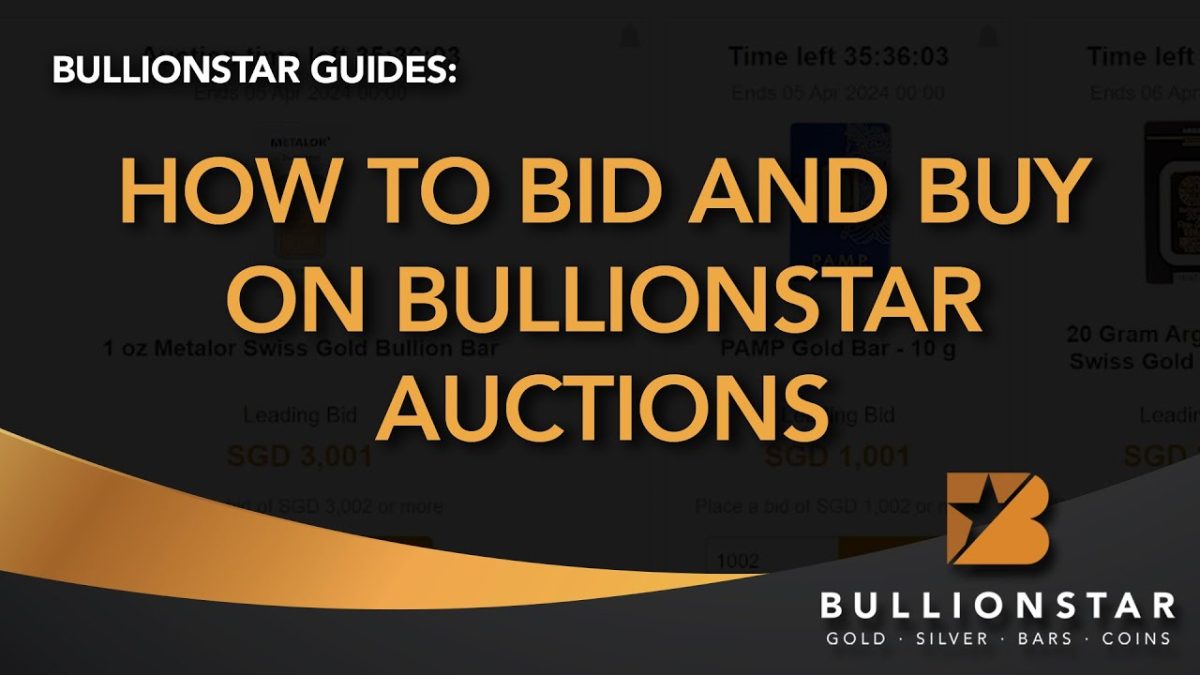 如何在 BullionStar Auctions 上出价和购买