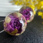 我用真正的干玫瑰做了针针