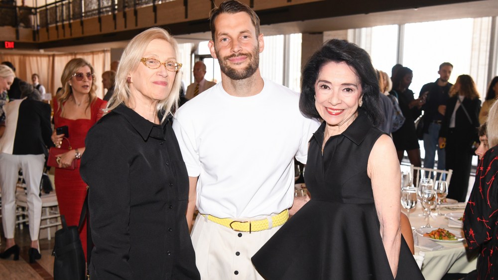 Valerie Steele, Simon Porte Jacquemus and Joyce Brown.