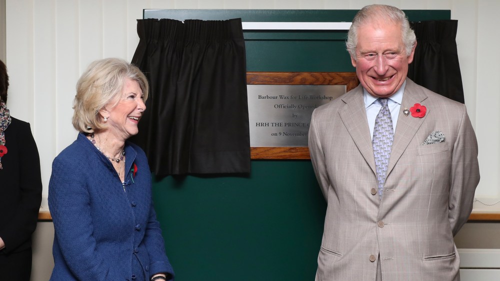 King Prince with Dame Margaret Barbour
