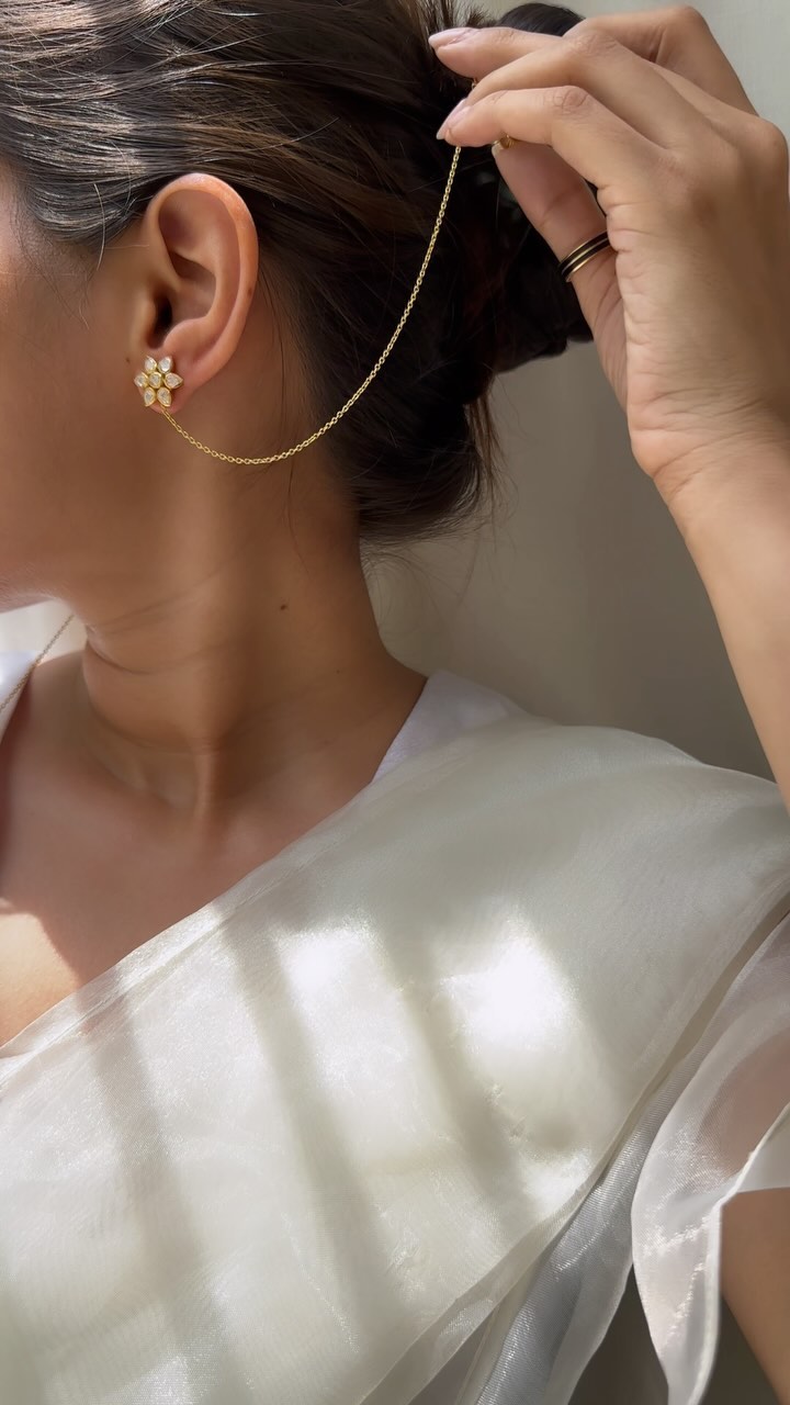 Imitation Lakshmi Jhumkas with Mattals From 'Kichu Collection'