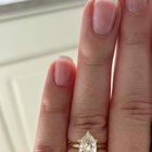 今天订婚了！我没有选择铂金叉子是不是犯了一个错误？