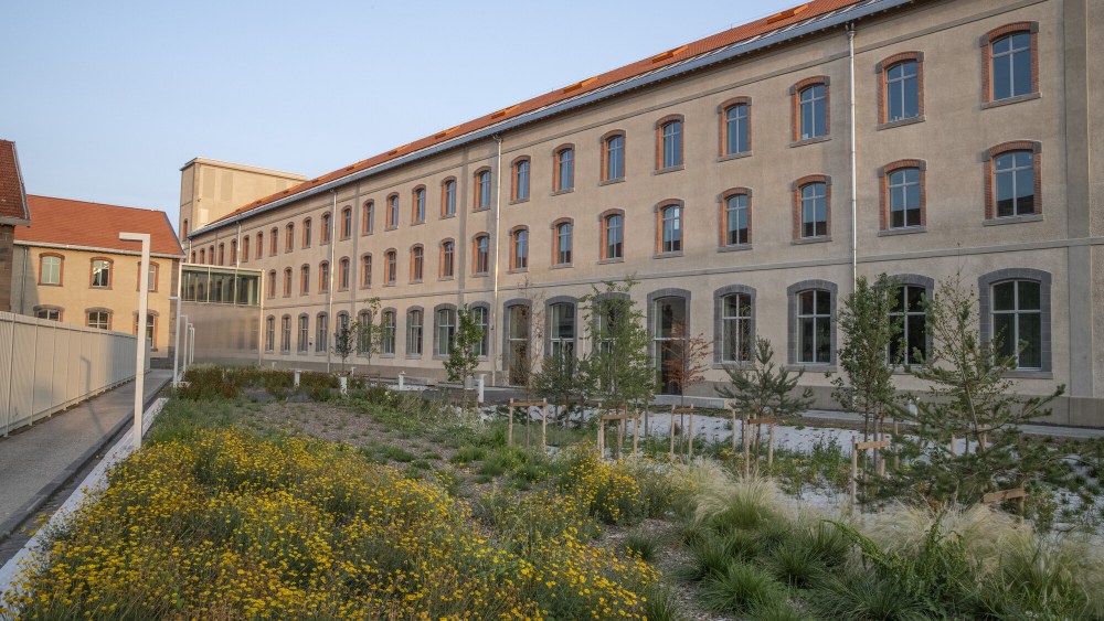 Hermès' leather goods factory in Riom is the first to have workshops on multiple levels.
