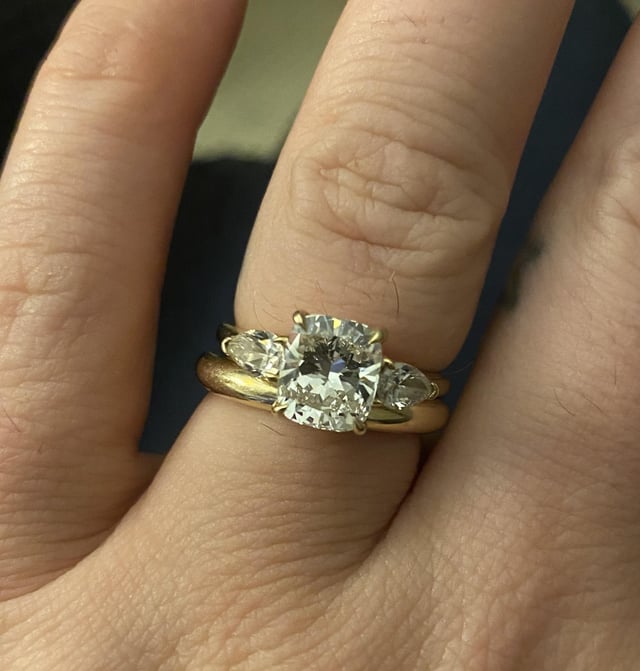 我上周末结婚了！