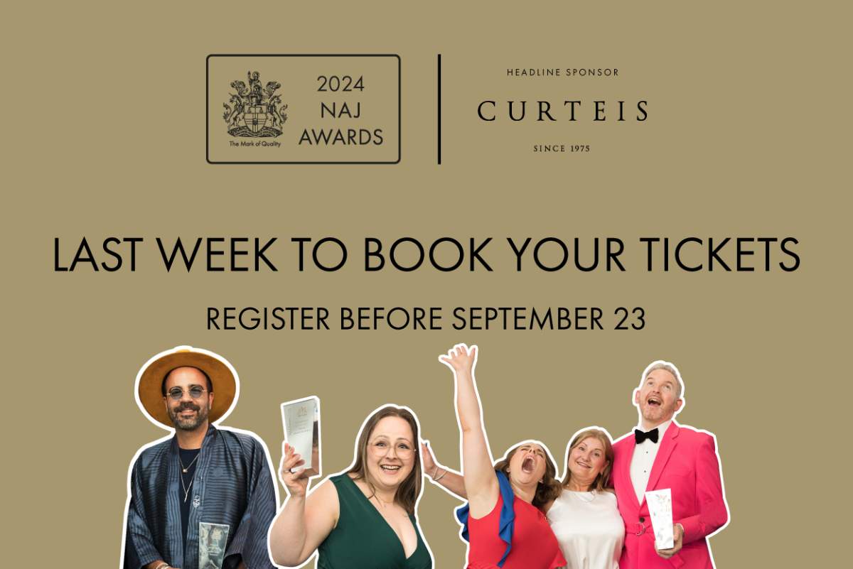 上周预订了 2024 年 NAJ 颁奖典礼的门票