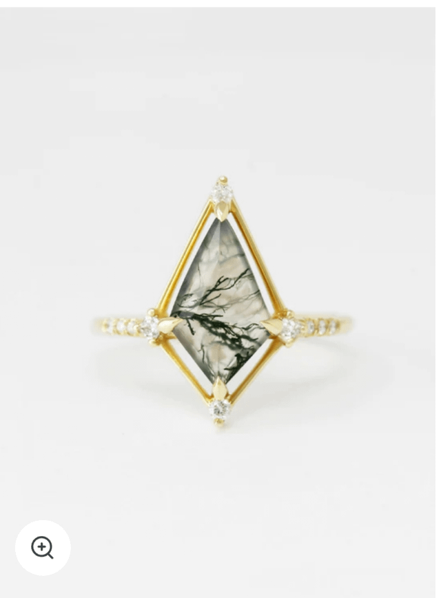 这个图案叫什么名字（风筝石周围有金色边框）