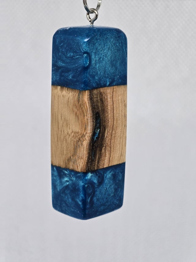 树脂木项链