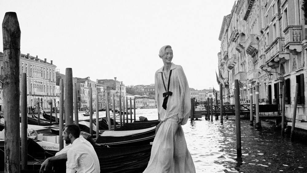 Tilda Swinton at the Venice Film Festival