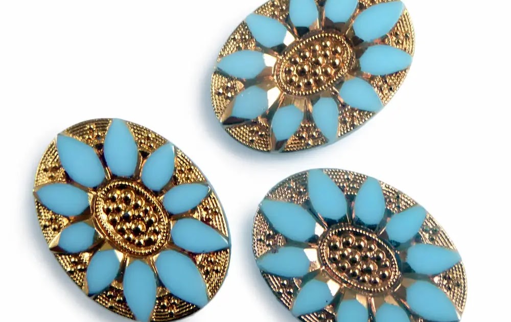 DeLuxeVintageStones / The Beading Gem 的华丽复古玻璃件