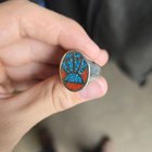 帮我鉴定一下这枚戒指，我不知道。