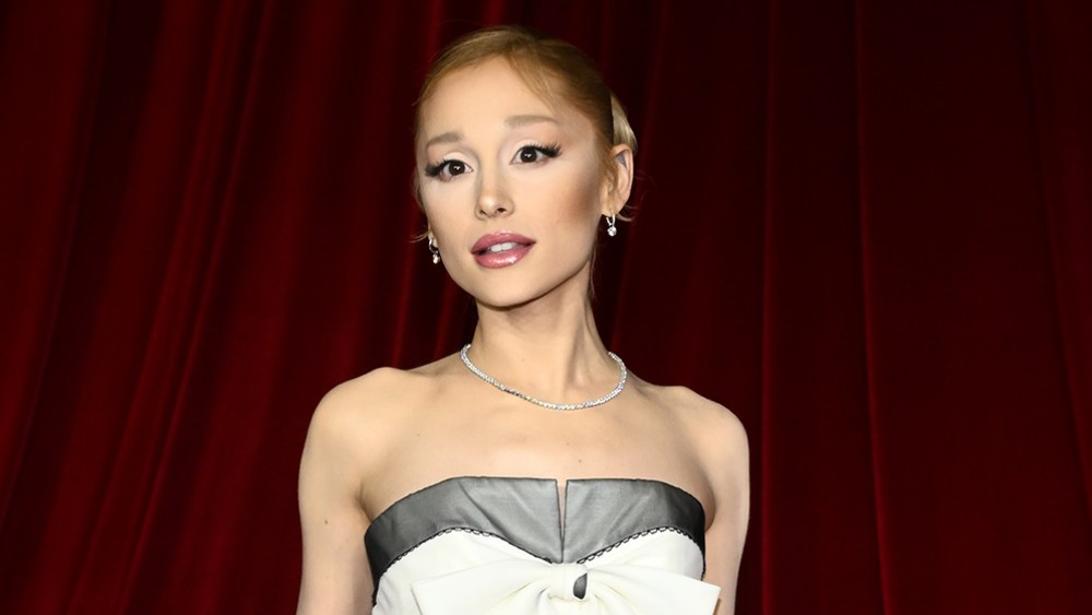Ariana Grande at the Fourth Annual Academy Museum Gala held at Academy Museum of Motion Pictures on October 19, 2024 in Los Angeles, California.