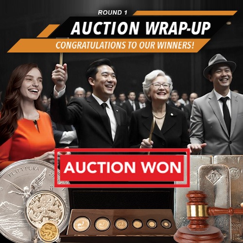 BullionStar Auctions：第一轮结束