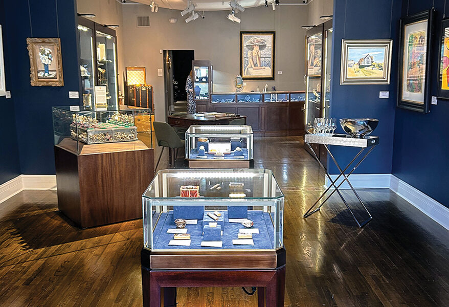 阿斯彭标志性的新奥尔良夏季古董画廊