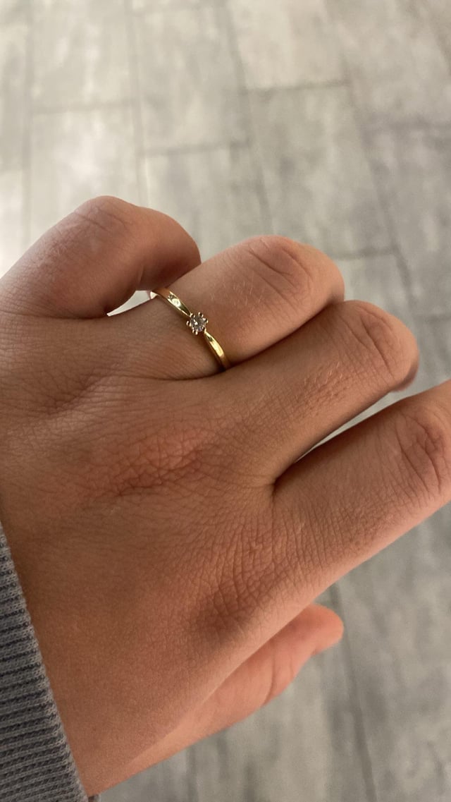 我对我一生的挚爱说“是”❤️