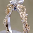 马眼形订婚戒指