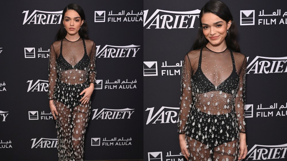 Rachel Zegler sheer Dior dress, Variety New York Party, De Beers, alula movie red carpet