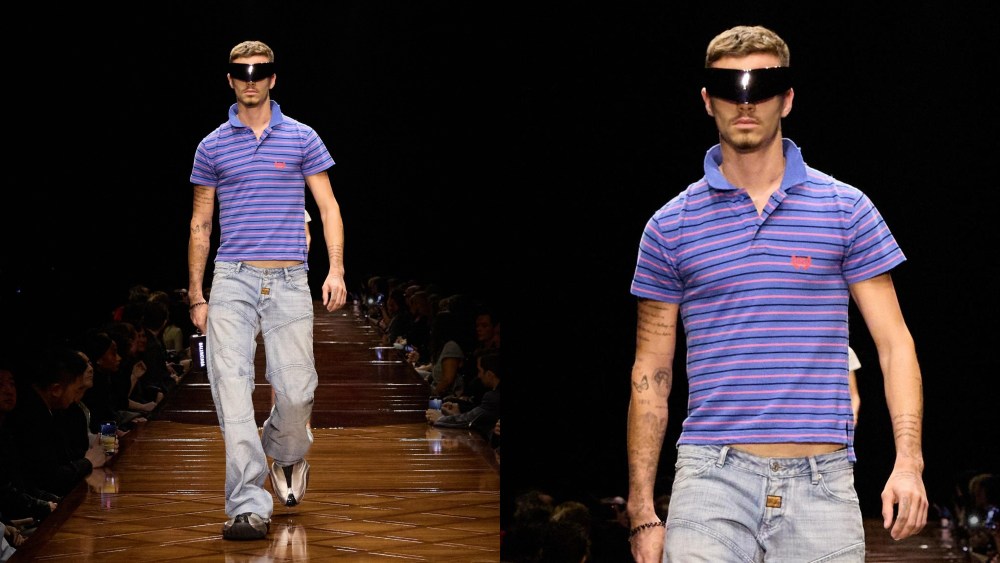 david and victoria beckham son Romeo Beckham modeling, Paris Fashion Week, Balenciaga, runway, spring 2025