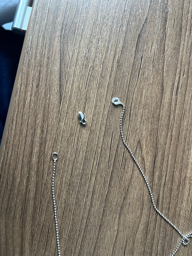 我的项链扣断了，如何修复？