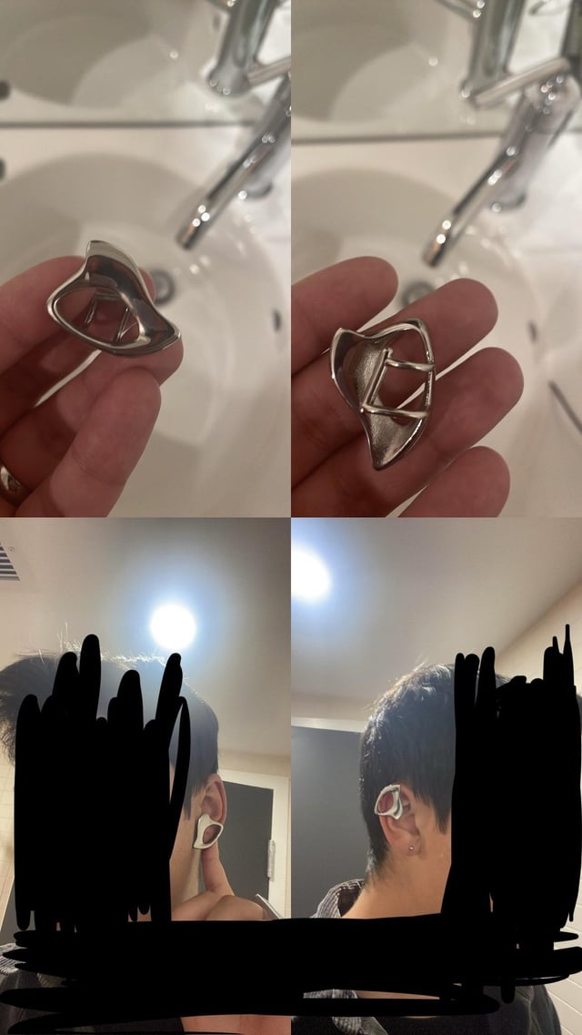 我该如何佩戴这款耳夹？