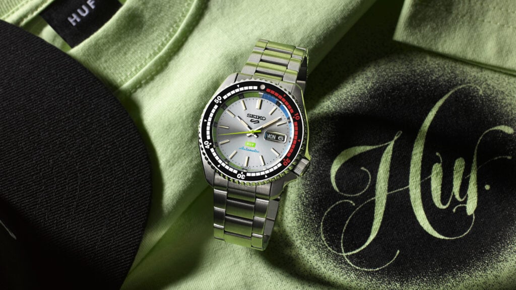 Seiko 5 Sports x HUF 限量版腕表