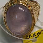 需要帮助：镶嵌在 20 克拉黄金中的神秘凸圆面宝石"