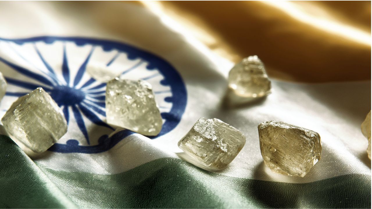 rough indian diamonds