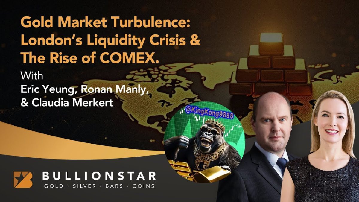 伦敦流动性黄金市场的动荡和COMEX的上升