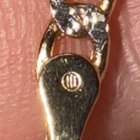 有人在我的金项链上熟悉这个品牌/品牌吗？