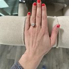 参加12月，戒指刚到了！