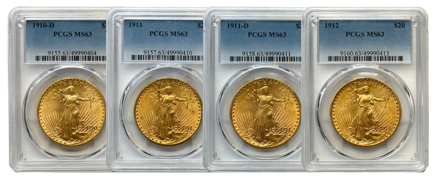 $20 St. Gaudens Better Date MS63