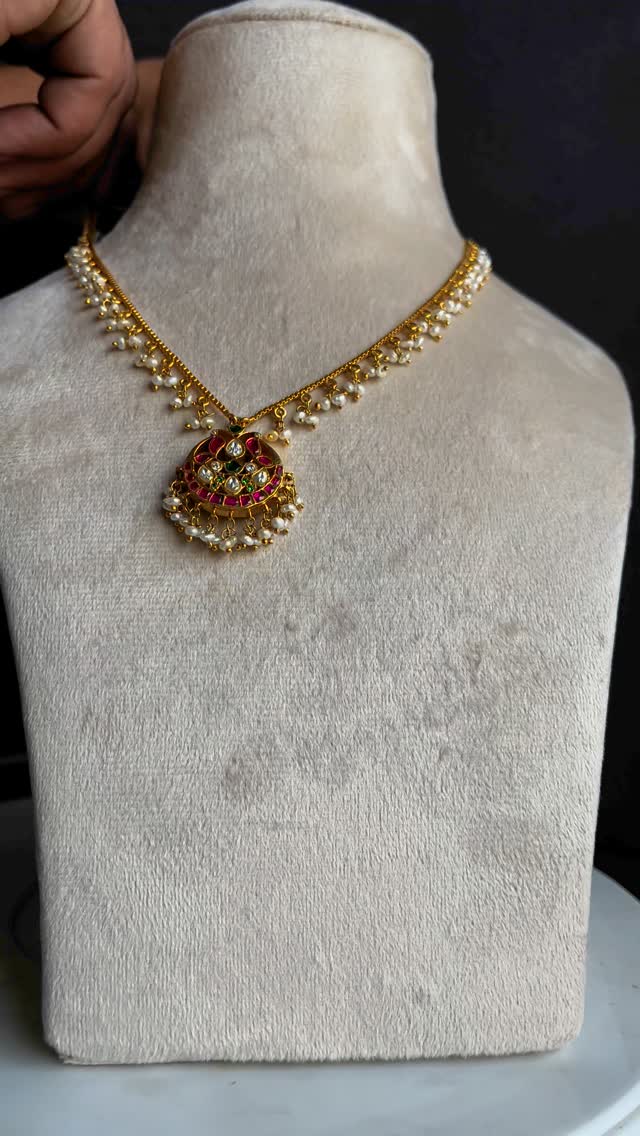 Bridal Long Haram Sets From 'Harshi Anbu Jewels'