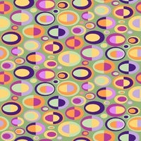 面料设计 - 时髦的椭圆形|