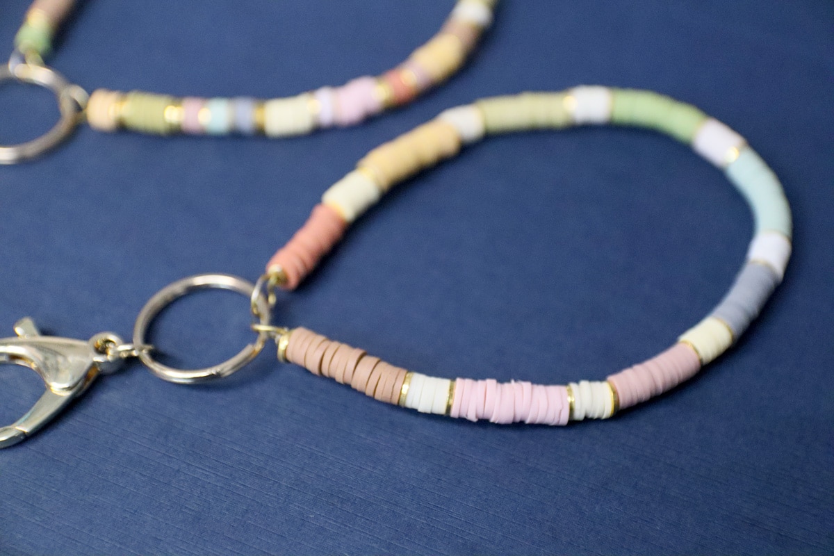 DIY Beaded Wristlet Keychain