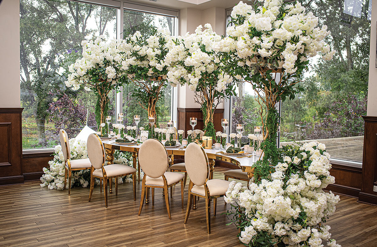 casa d'eramo wedding decor