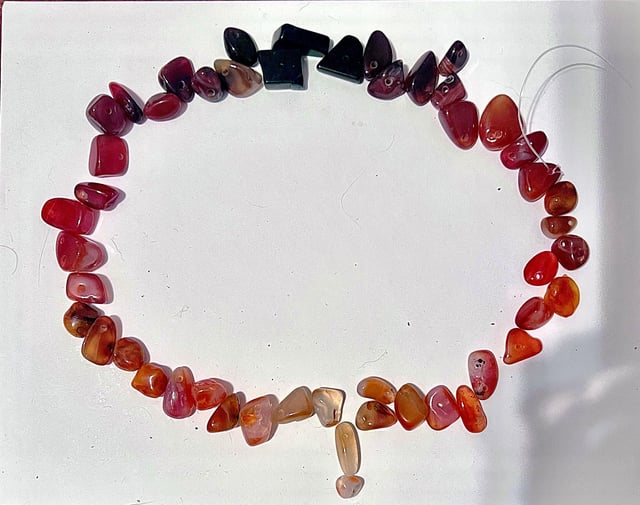 项链天然石头的想法