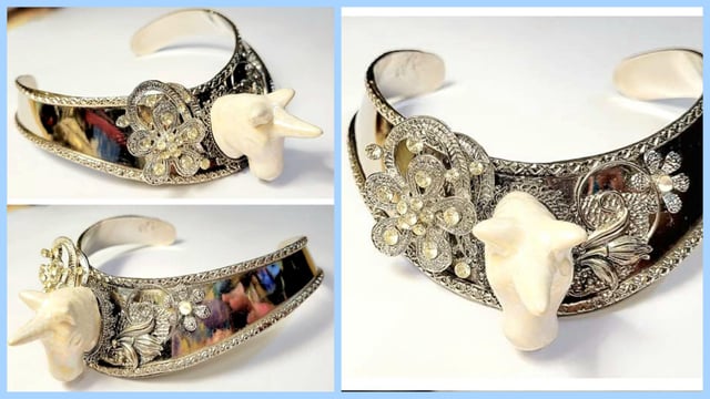 一条地铁银银的项链