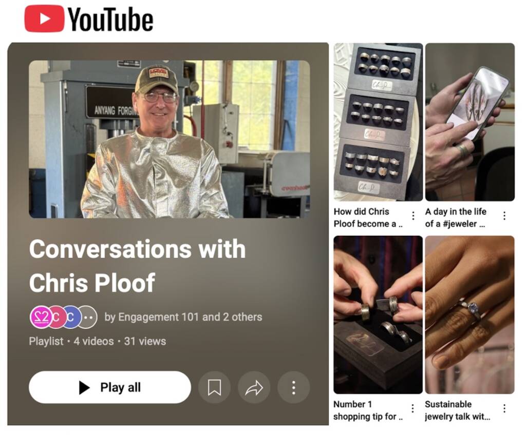 YouTube系列的屏幕截图