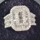 钻石和9 CT环金。