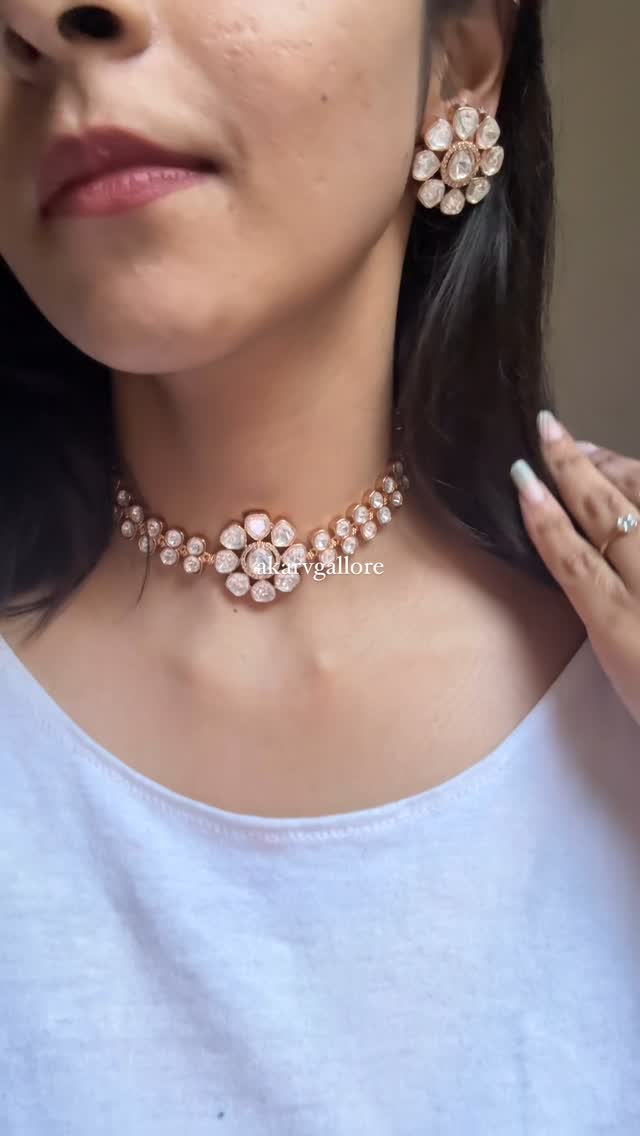 Beautiful Gold Plated Vaddanam From 'De Silver Studio'