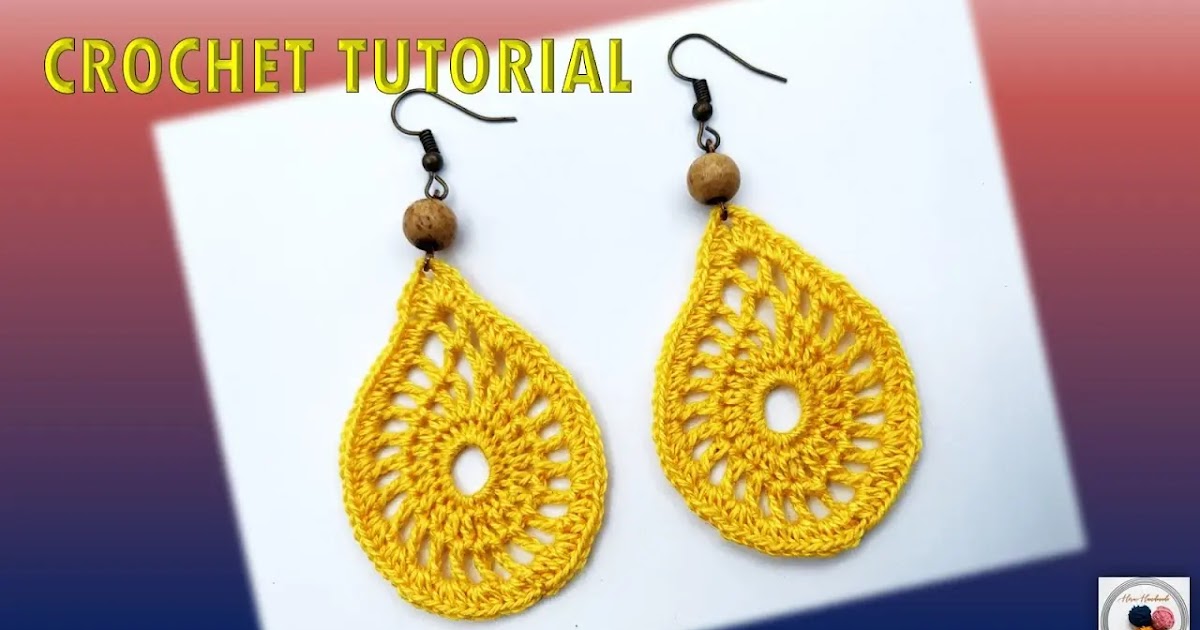 Hiruhandmade钩针编织 / Readr Geem的3堂课钩针耳环中的3堂课