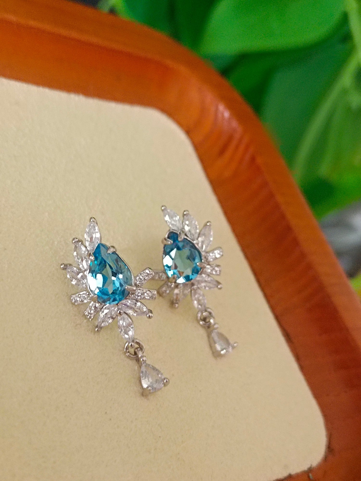 Dazzling London Blue Topaz Earrings - Exquisite Jewelry for Elegant You - 图片 3