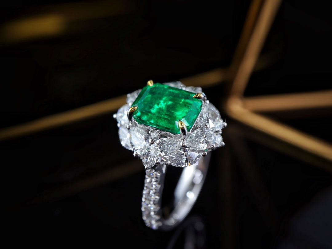 Afghan Panjshir Emerald Ring - A Rare Jewelry Gem - 图片 5