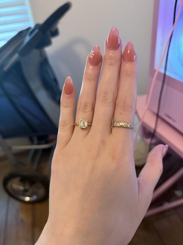 我的祖母绿边缘！