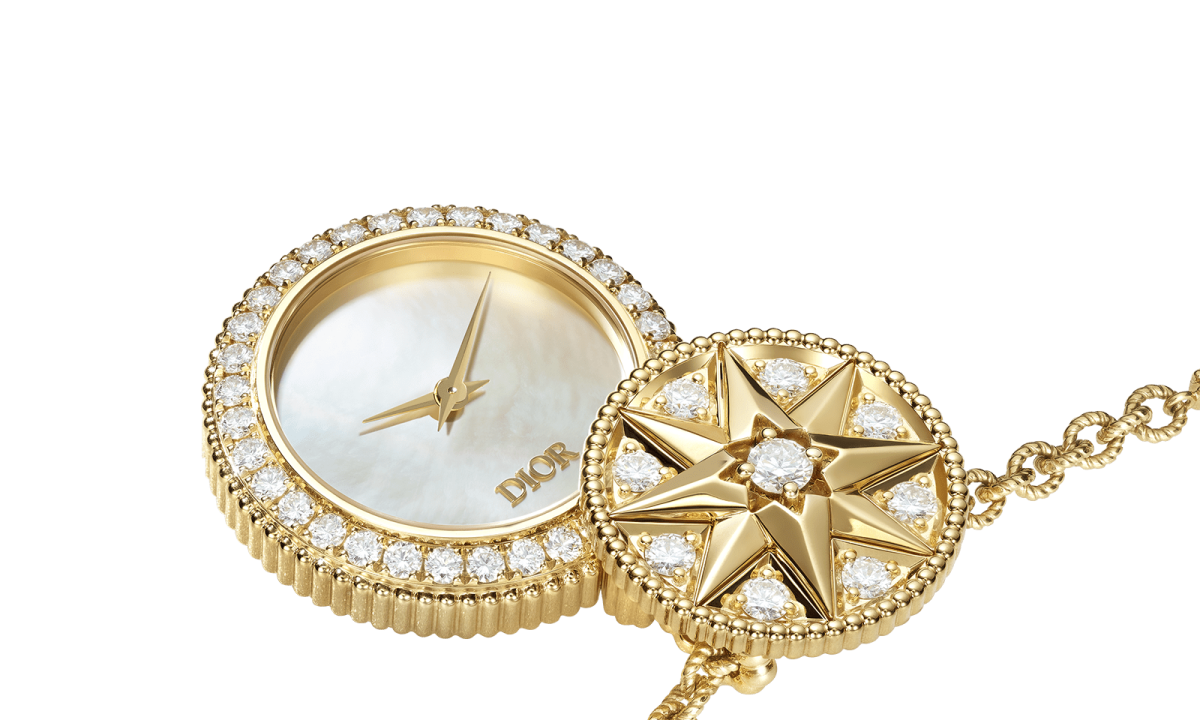 Dior展示新的新玫瑰凹痕模型