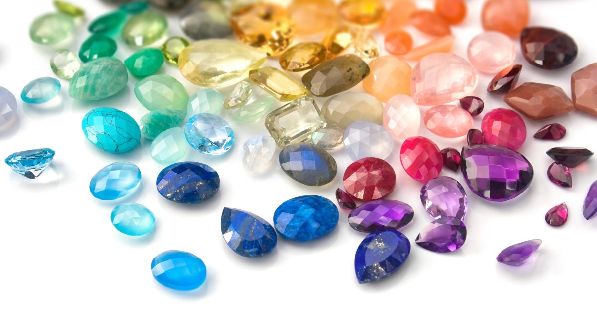 colorful gemstones