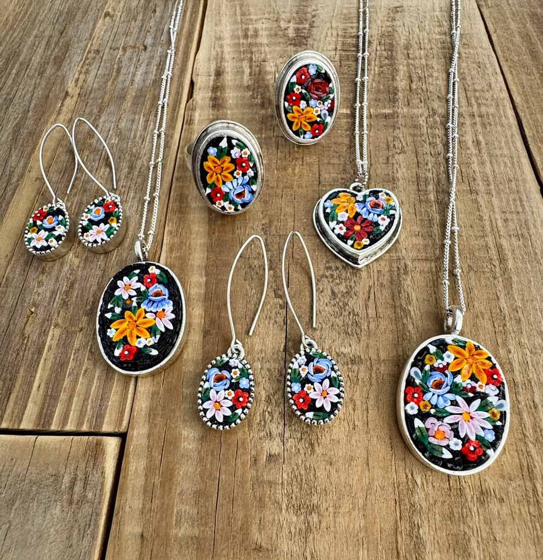 Craftsman功能 -  Micromosaic珠宝的艺术家Jennifer Bevan！