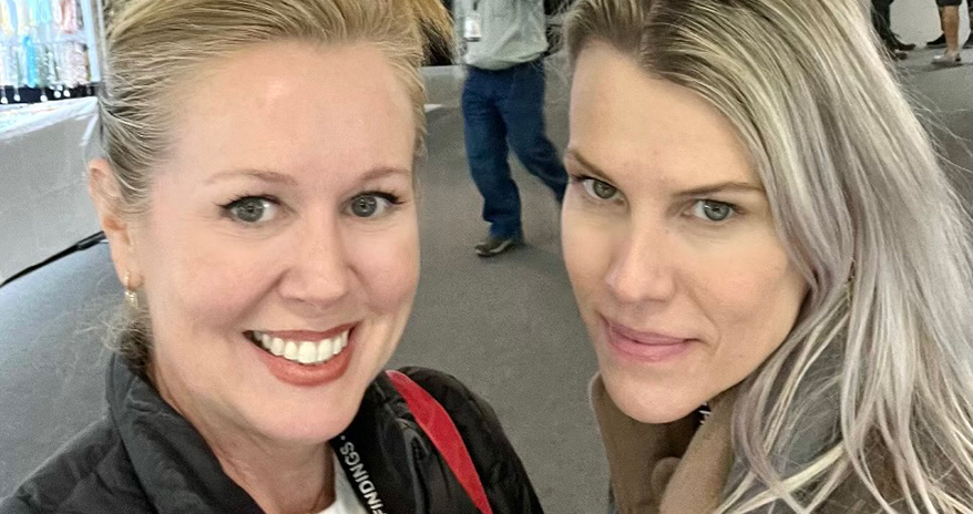 这两个珠宝所有者已经成为“商店姐妹”，分享了友谊和商业建议