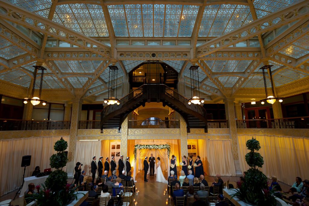 Rookery Chicago Wedding Ceremony